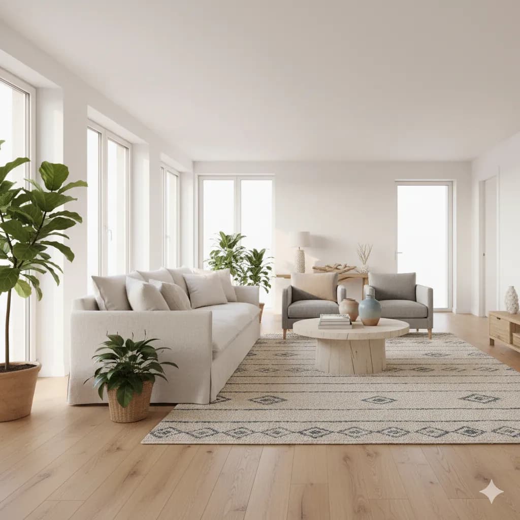 Interior de apartamento moderno na Linha de Cascais